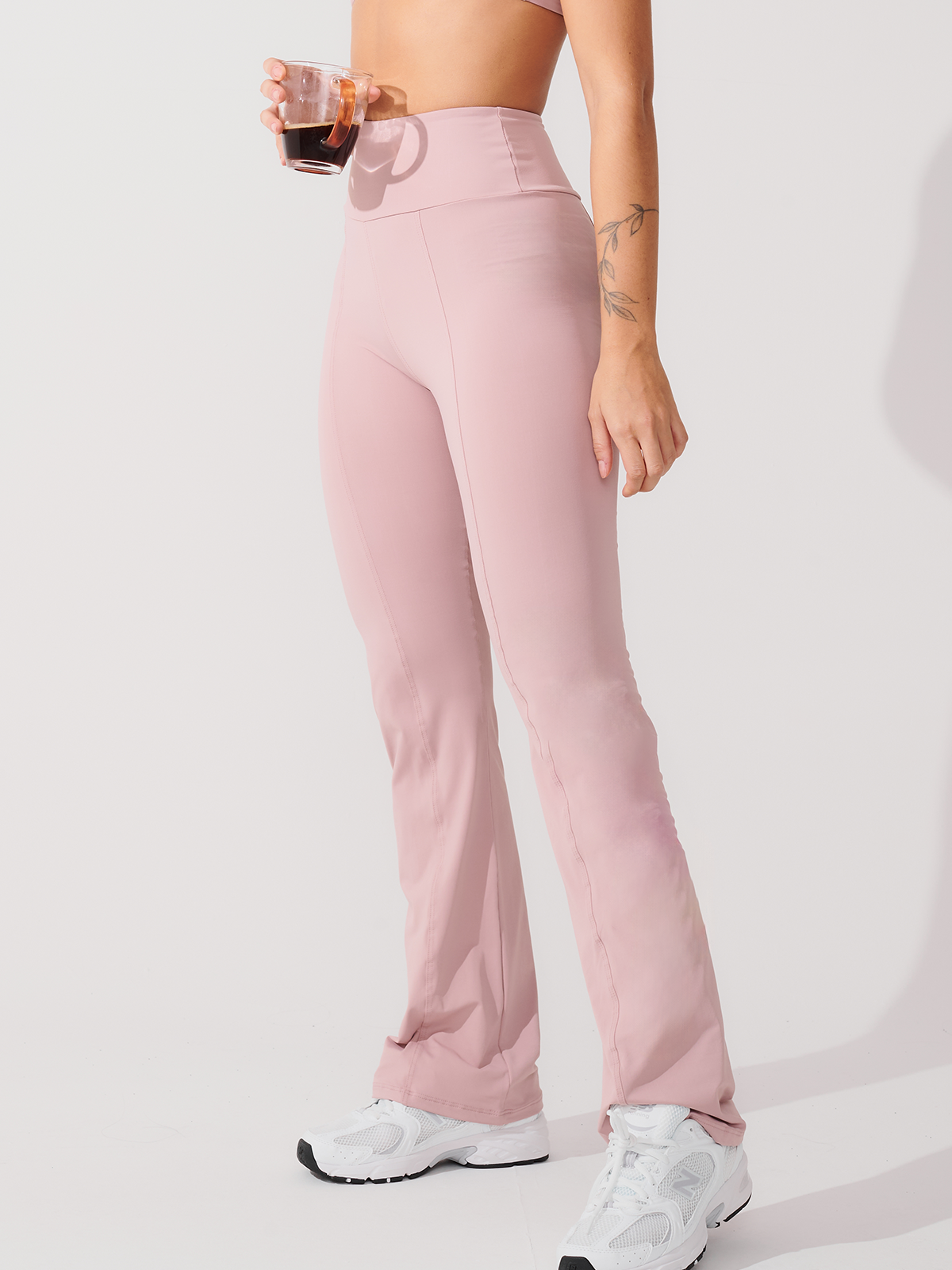 Calça Flare Bailarina Rose