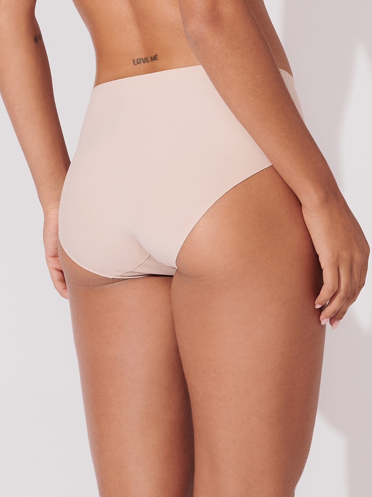 Kit com 6 Calcinhas Caleçon Sem Costura Segunda Pele Rose - R$47,90 Cada