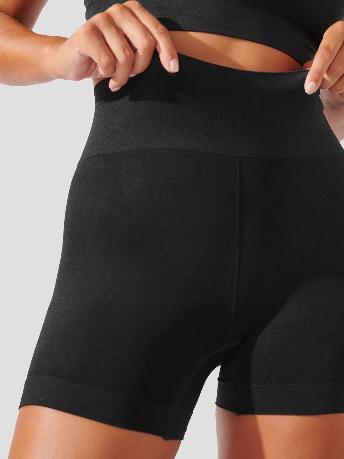 Kit com 6 Calcinhas Boxer Redutora Sem Costura Premium Preto - R$74,98 cada