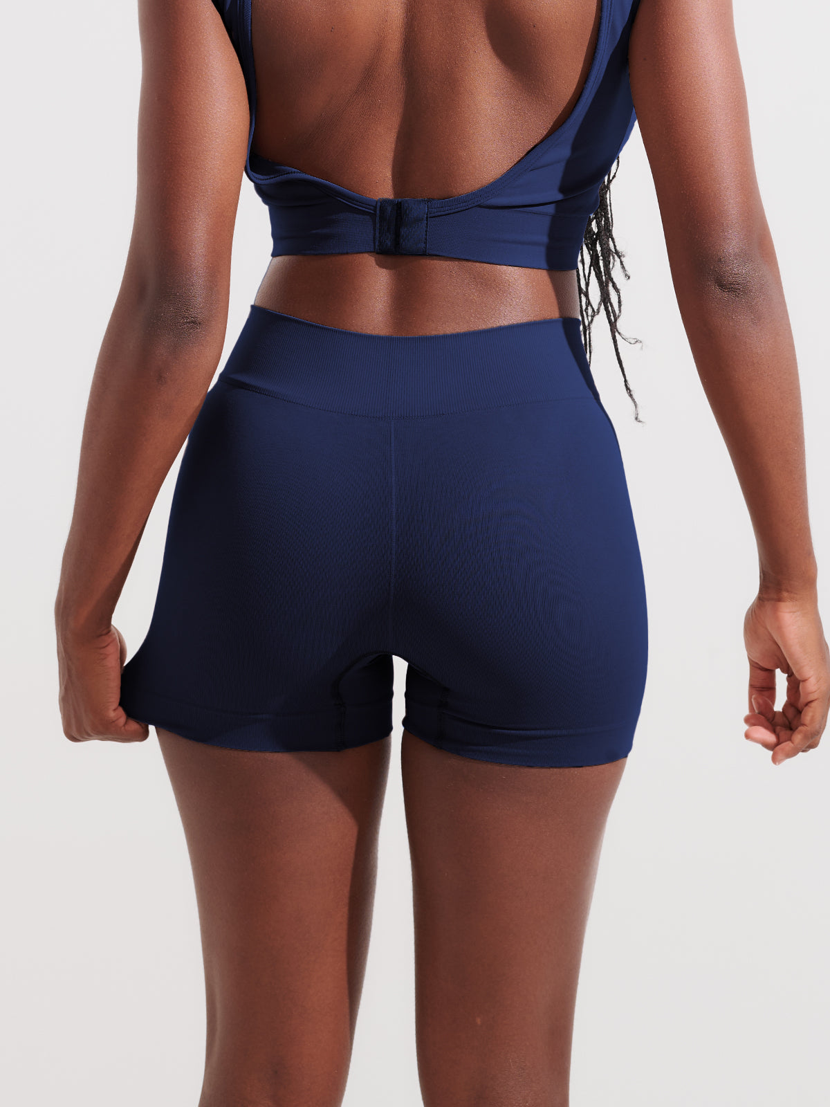 Calcinha Boxer Sem Costura Premium Azul Marinho