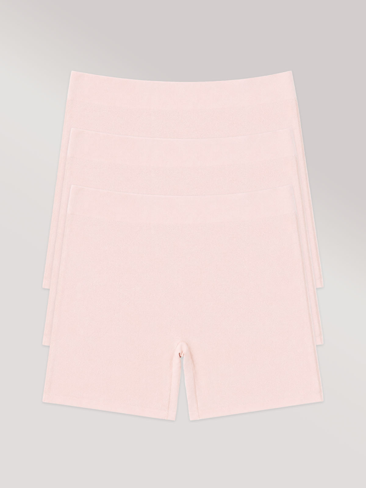 Kit com 3 Calcinhas Shorts Algodão Premium Sem Costura Rose