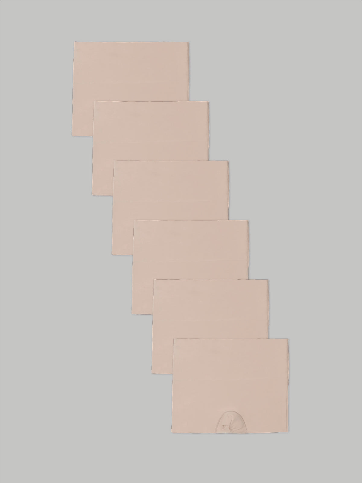 Kit com 6 Calcinhas Boxer Redutora Sem Costura Segunda Pele Bege - R$71,90 Cada