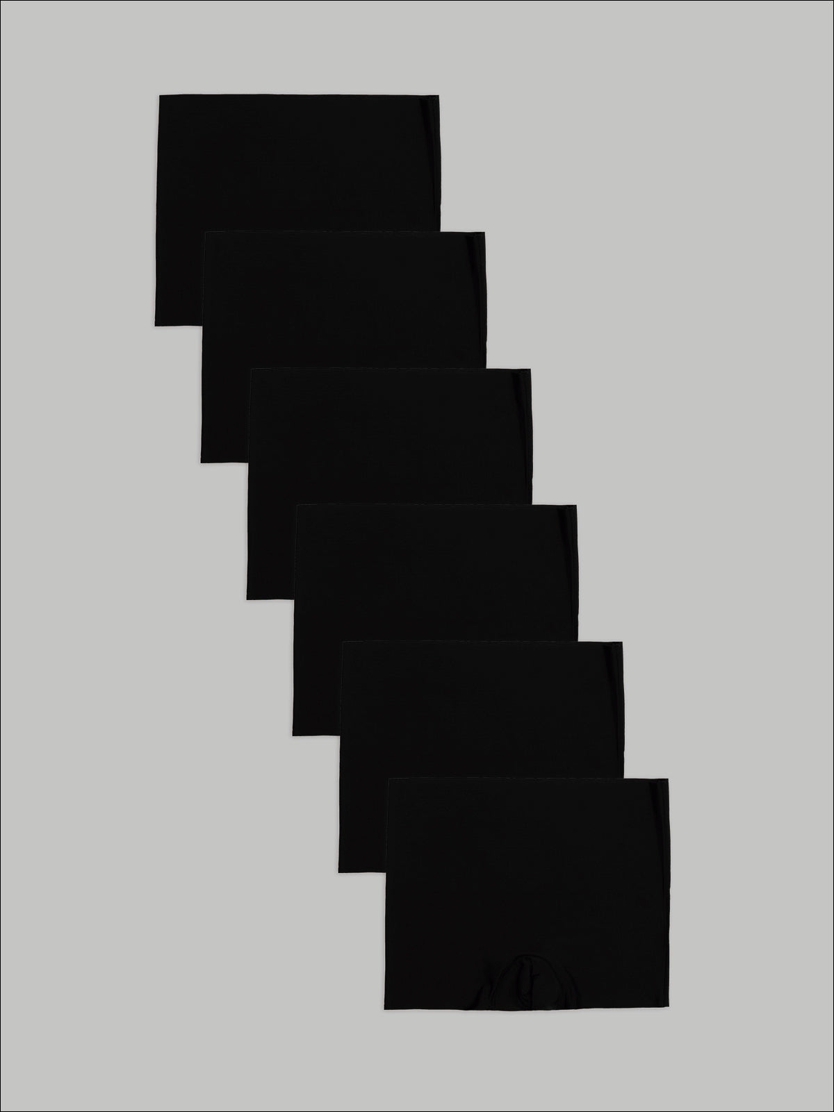 Kit com 6 Calcinhas Boxer Redutora Sem Costura Segunda Pele Preto - R$71,90 Cada