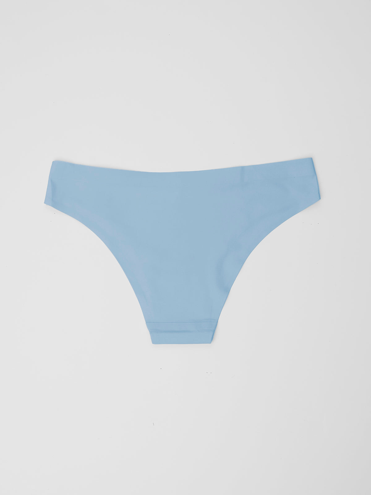 Kit com 10 Calcinhas Biquíni Sem Costura Segunda Pele Azul Bebê - R$18,99 cada