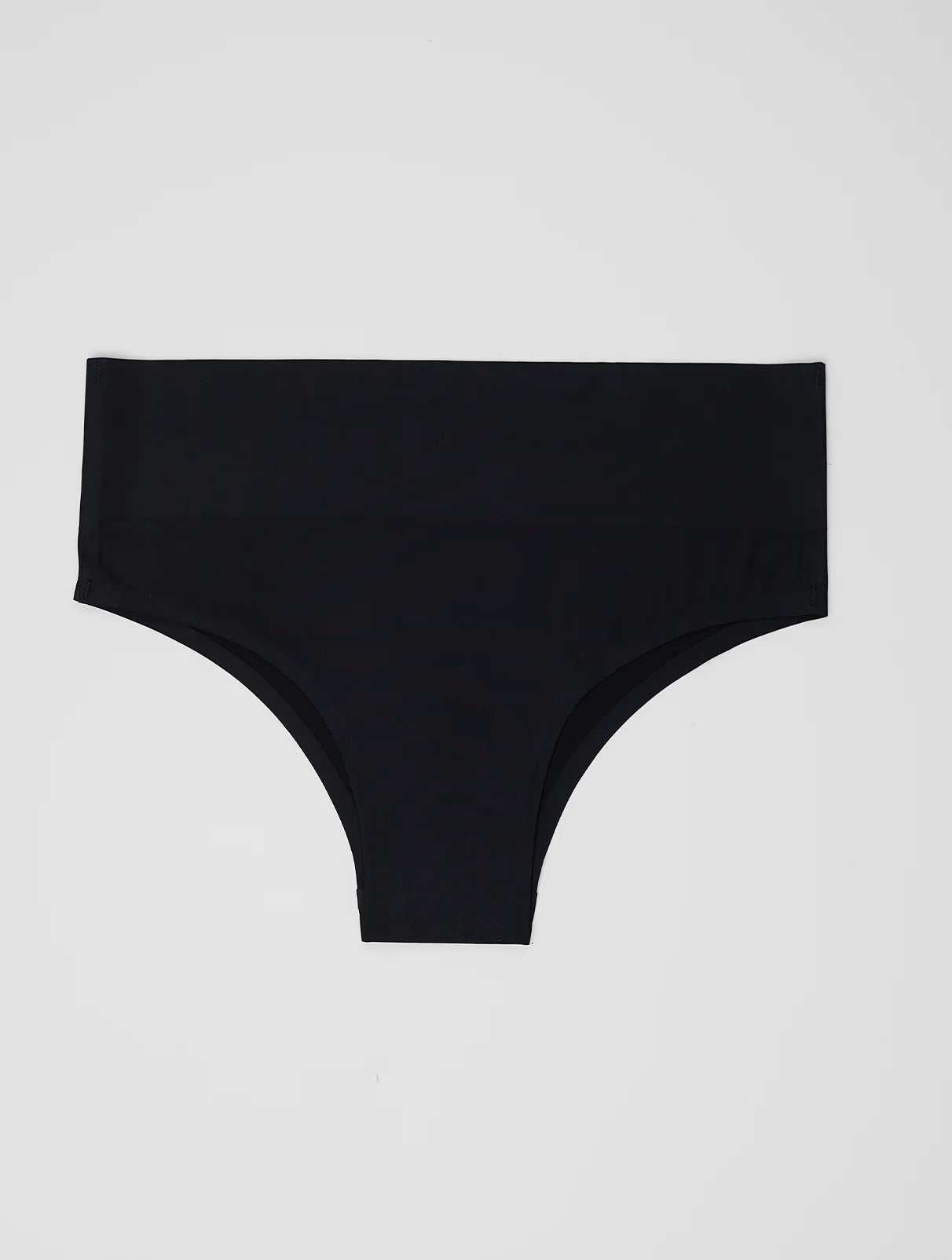 Kit com 10 Calcinhas Biquíni Redutora Sem Costura Segunda Pele (5 Preto e 5 Bege)