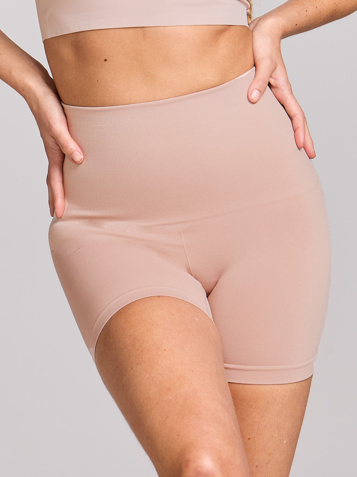 Calcinha Boxer Modeladora Sem Costura Premium Rose