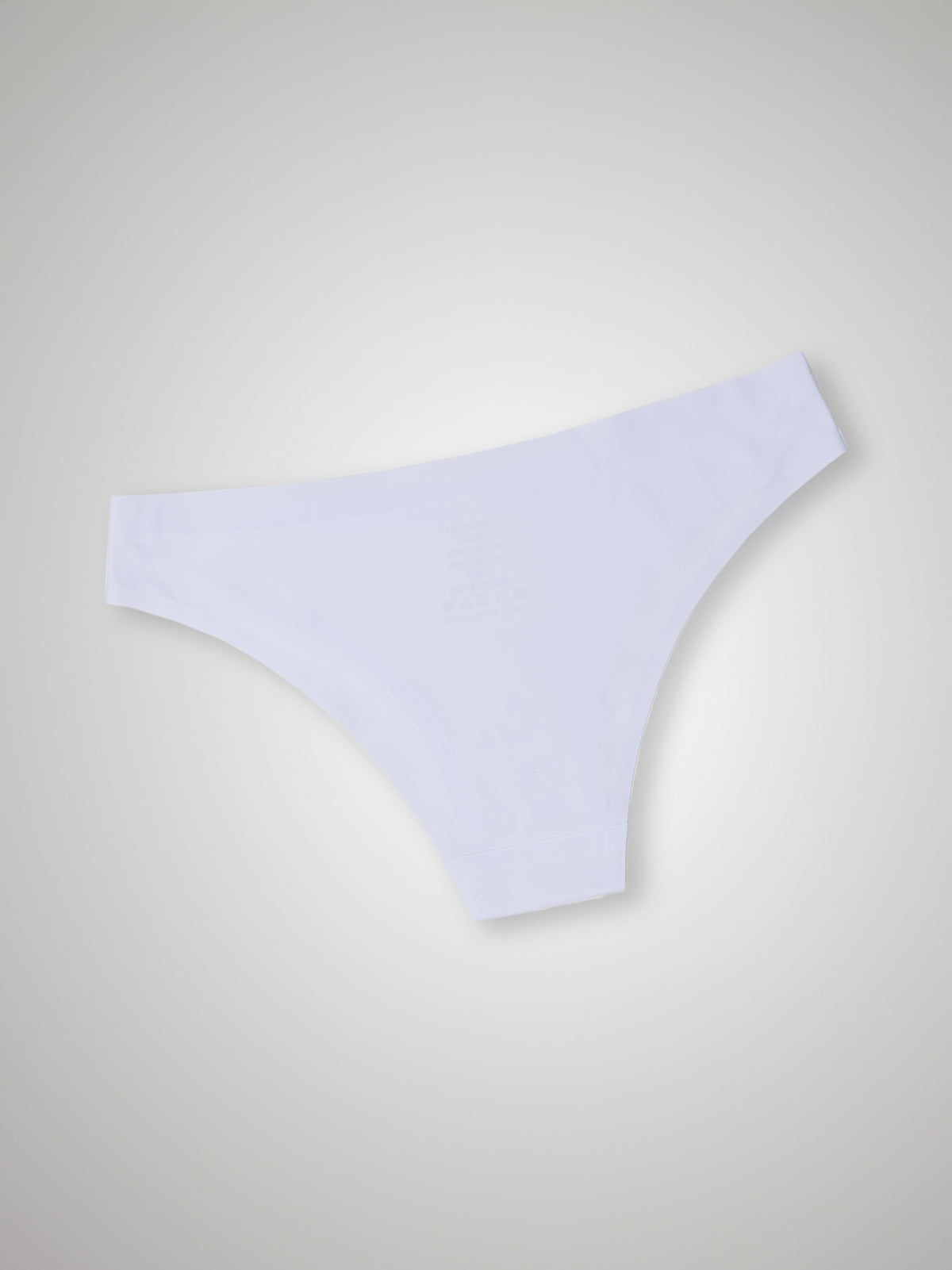 Calcinha Biquíni Sem Costura Segunda Pele Branco