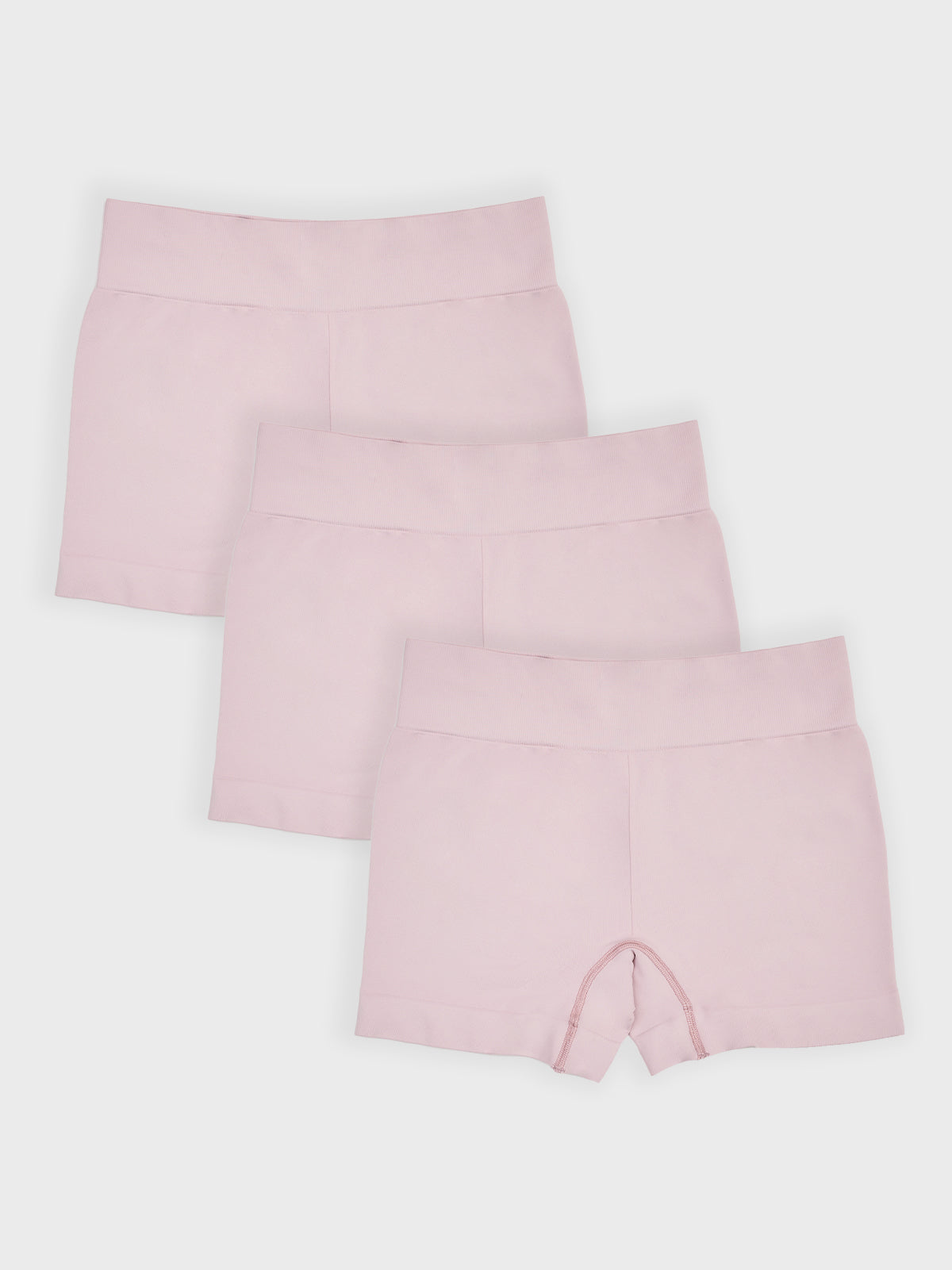 Kit com 3 Calcinhas Boxer Boyshort Sem Costura Premium Rose - R$85,63 cada
