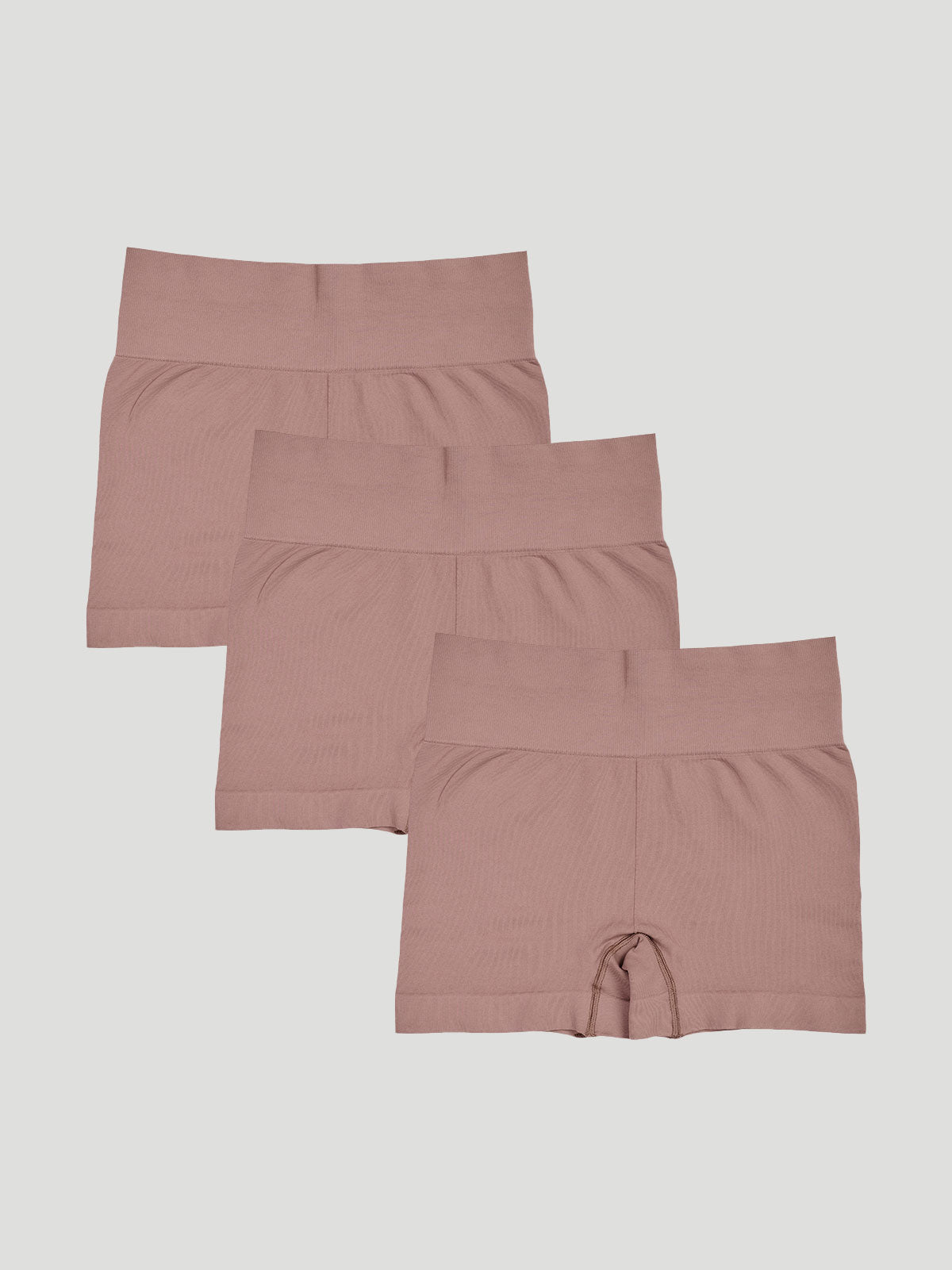 Kit com 3 Calcinhas Boxer Modeladora Sem Costura Premium Marrom Cacau - R$94,90 cada