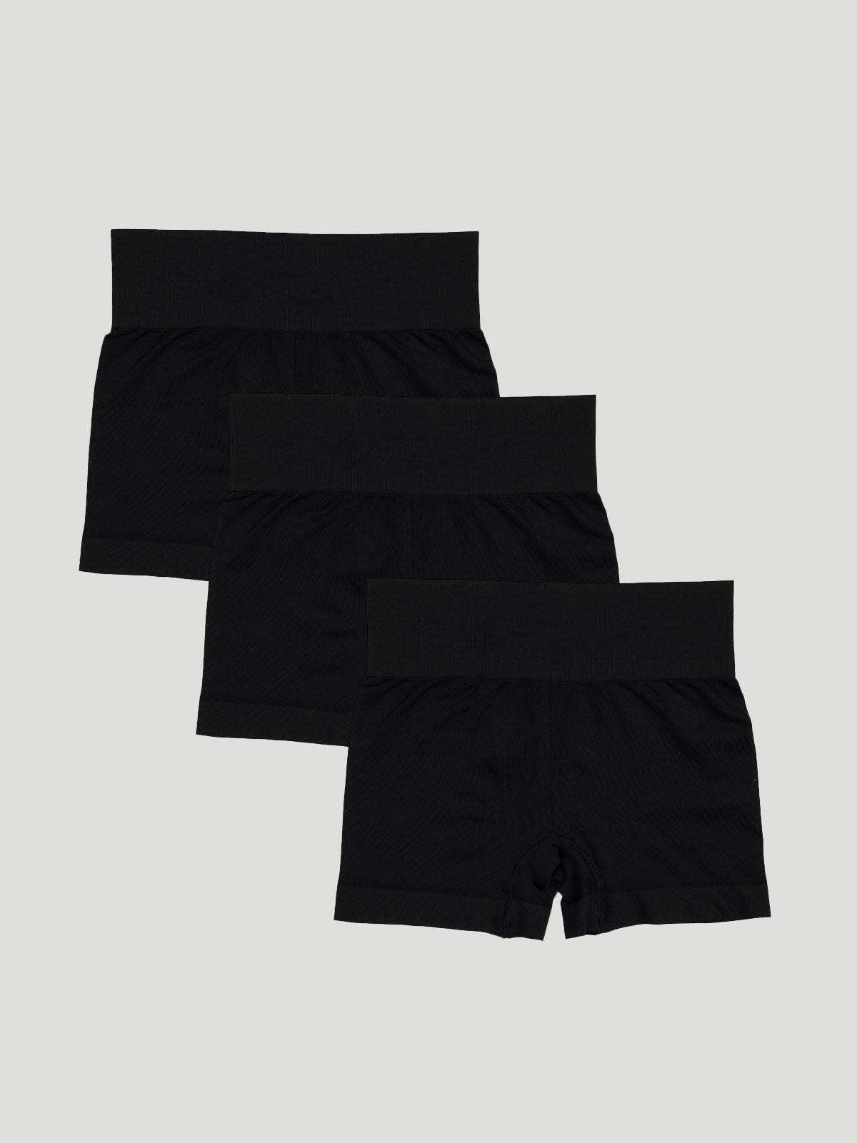 Kit com 3 Calcinhas Boxer Modeladora Sem Costura Premium Preto - R$86,63 cada