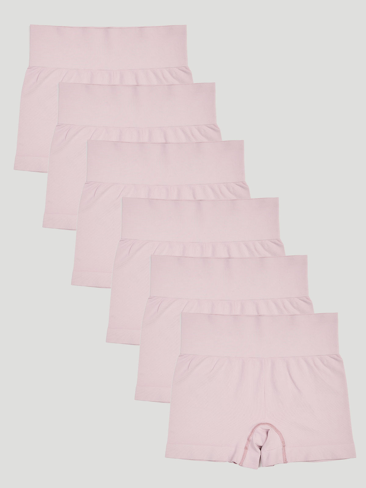 Kit com 6 Calcinhas Boxer Modeladora Sem Costura Premium Rose - R$89,98 cada