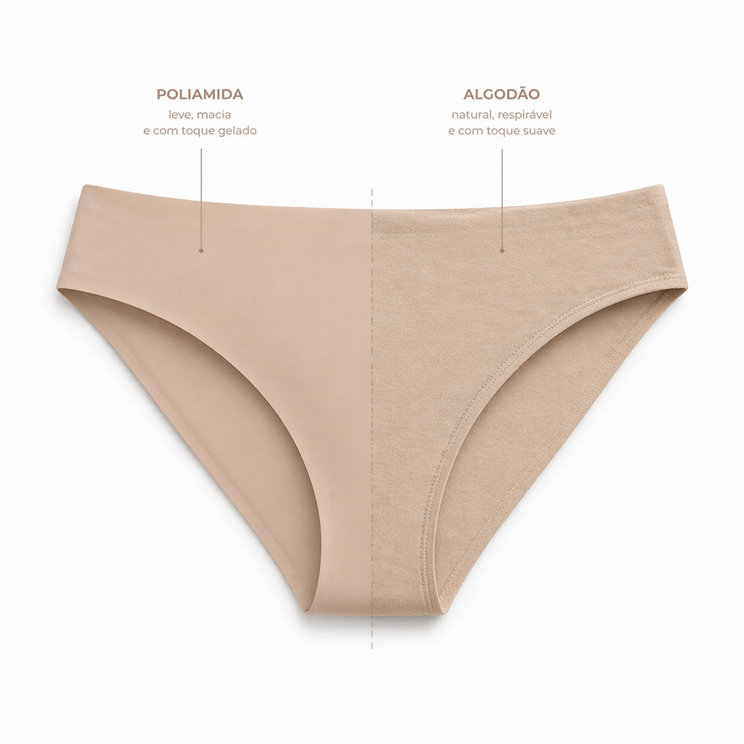 Poliamida ou algodão: qual tecido é melhor para calcinha e roupa íntima?