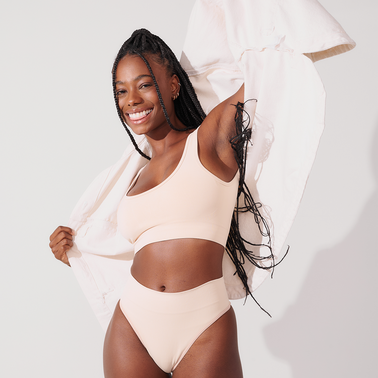 Conjuntos de Lingerie Sem Costura