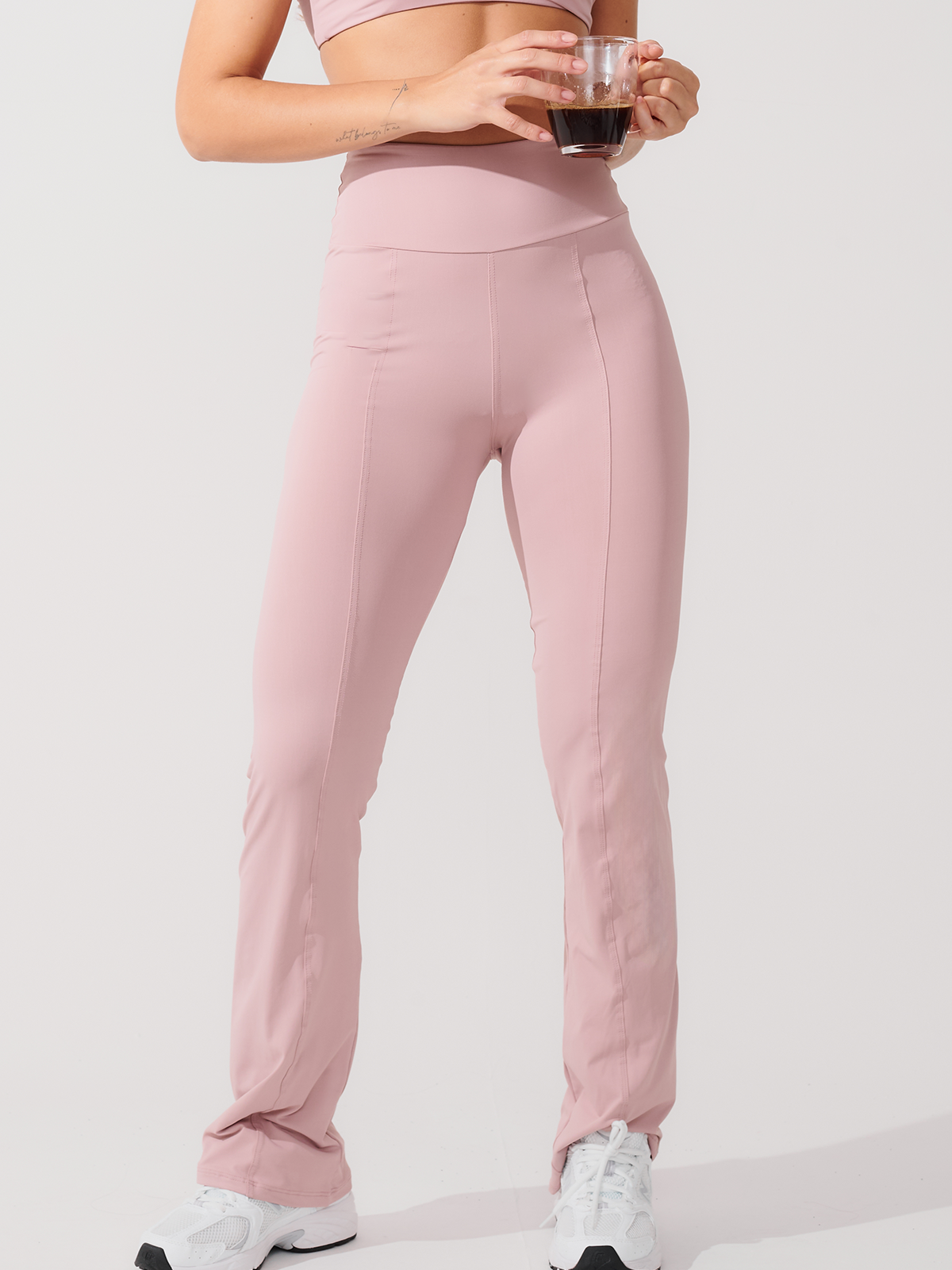 Calça Flare Bailarina Rose
