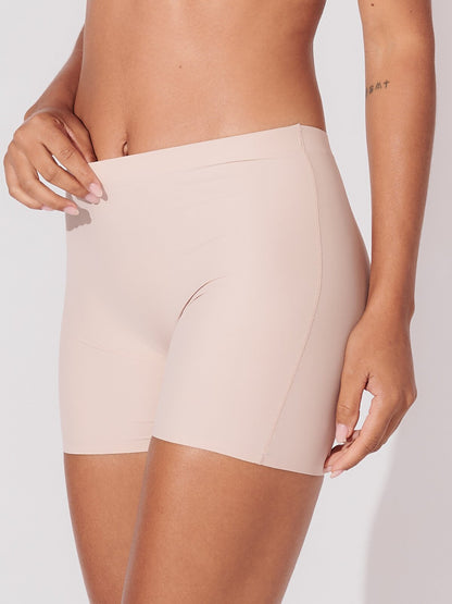 Calcinha Shorts Sem Costura Segunda Pele Rose