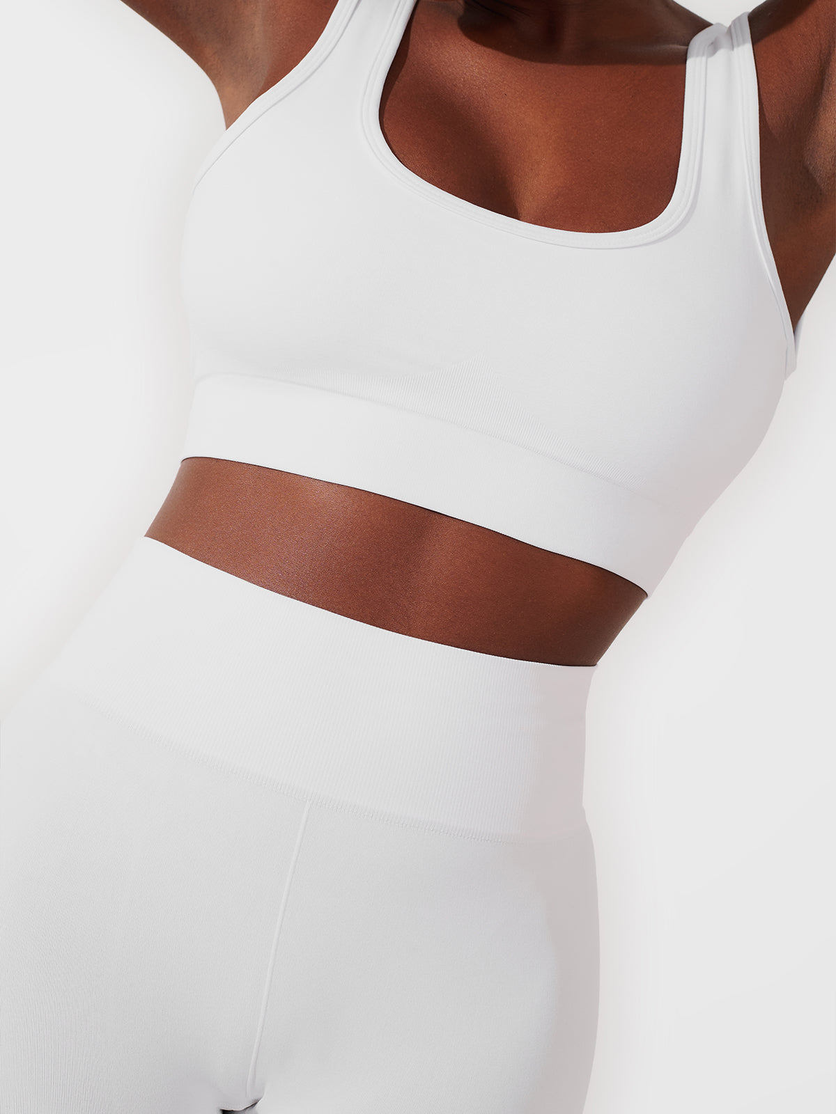 Conjunto Sutiã Modelador + Calcinha Boxer Modeladora Premium Branco