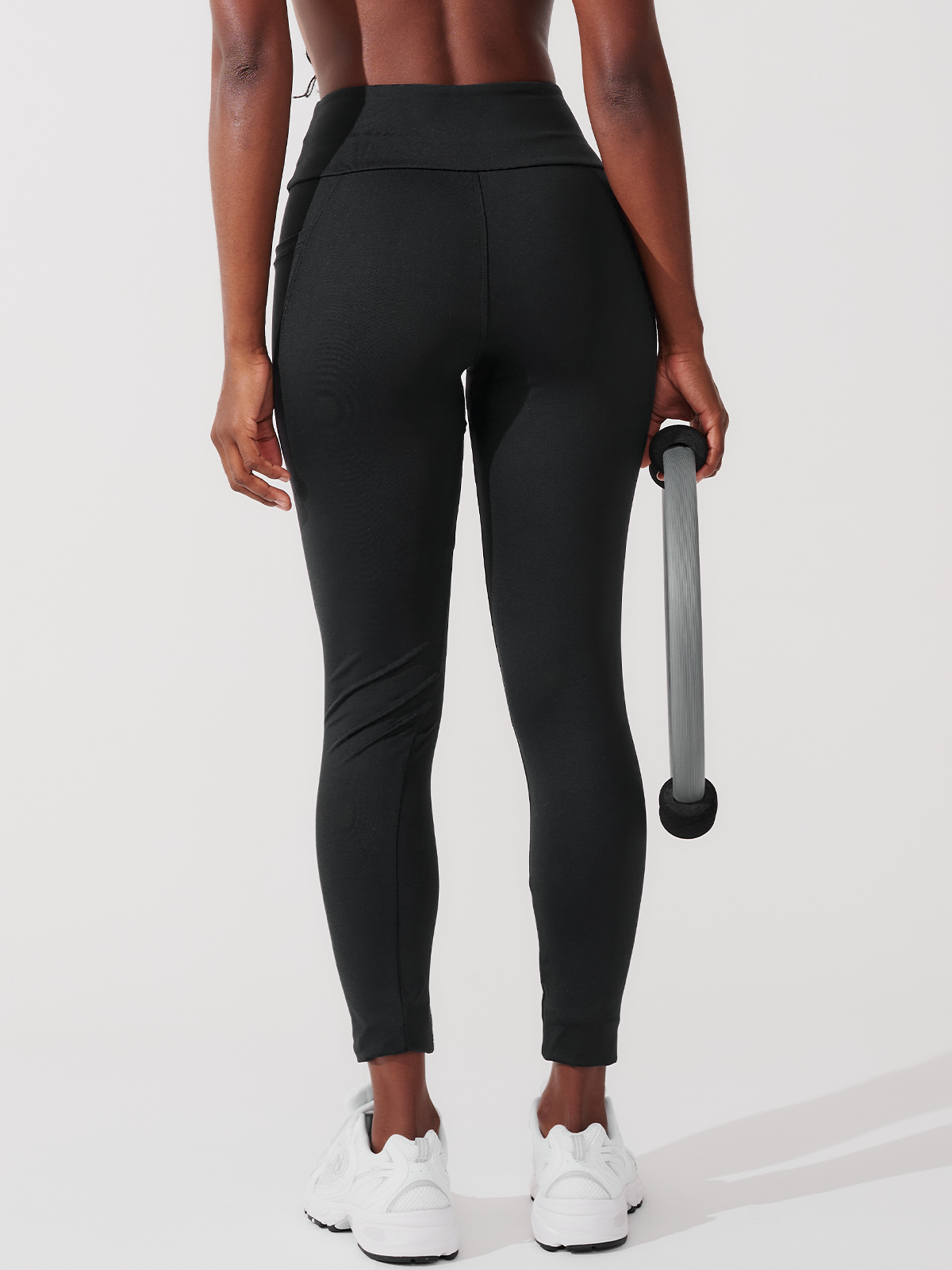 Calça Legging de Compressão com Forro Preto