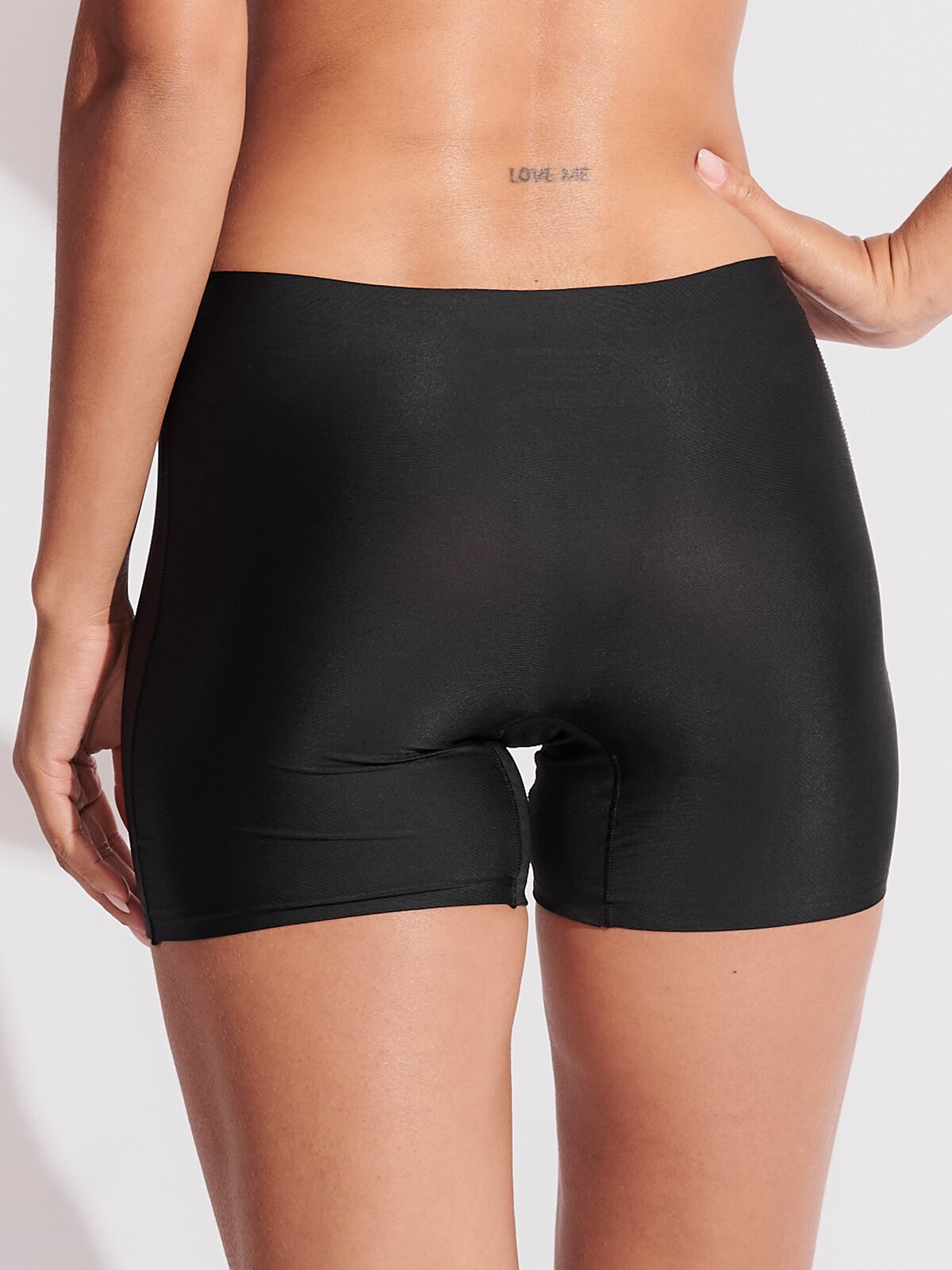 Calcinha Shorts Sem Costura Segunda Pele Preto