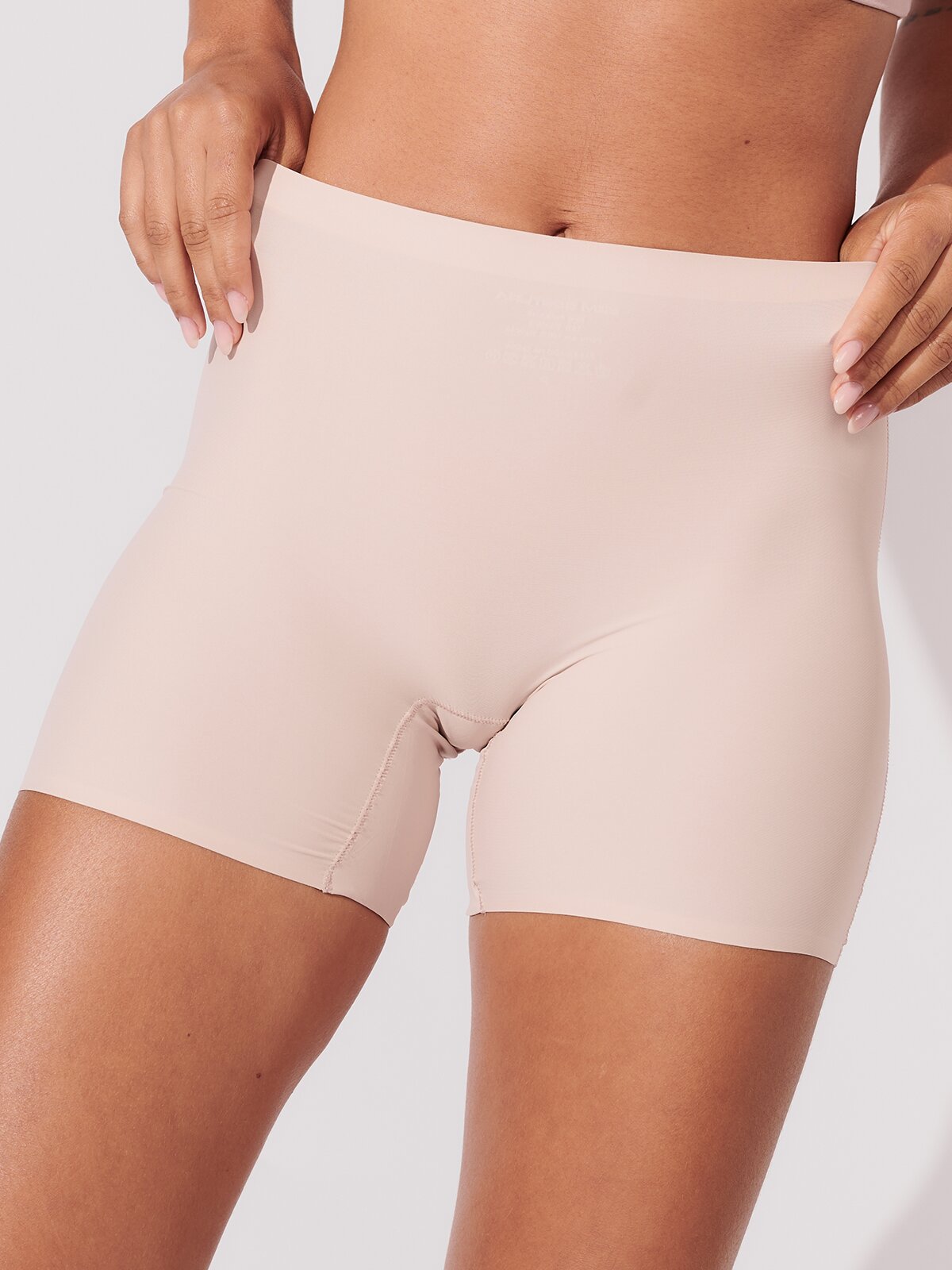 Calcinha Shorts Sem Costura Segunda Pele Rose