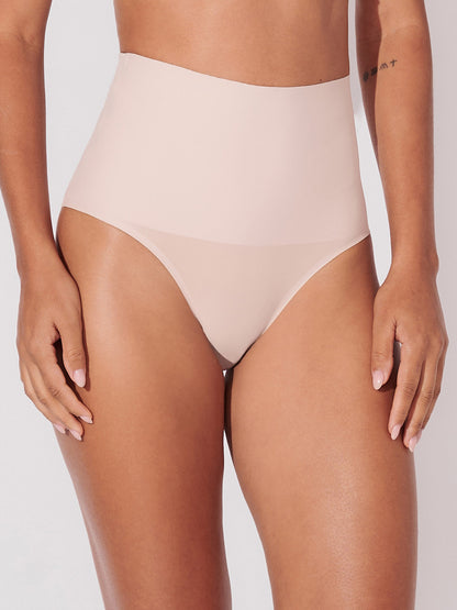 Kit com 10 Calcinhas Caleçon Modeladora Sem Costura Segunda Pele (5 Branco e 5 Rose) - R$90,90 cada