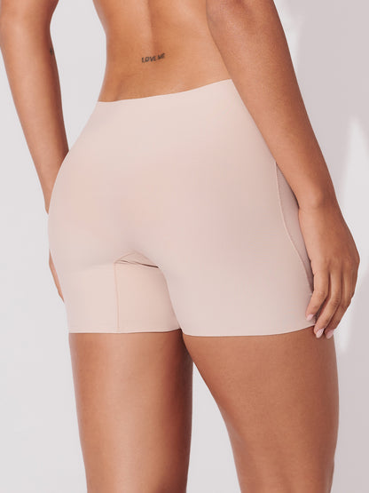 Kit com 6 Calcinhas Shorts Sem Costura Segunda Pele Rose - R$63,90 Cada