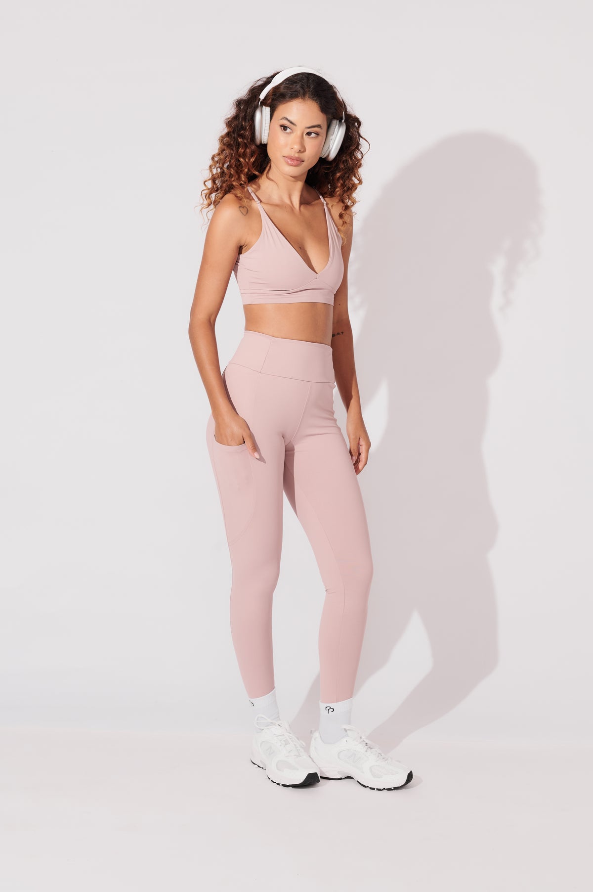 Calca Legging 6 Bolsos Rose