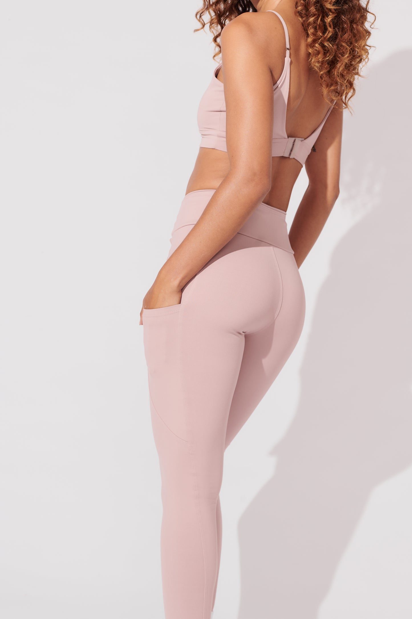 Calca Legging 6 Bolsos Rose