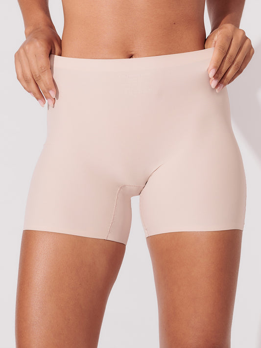 Calcinha Shorts Sem Costura Segunda Pele Rose