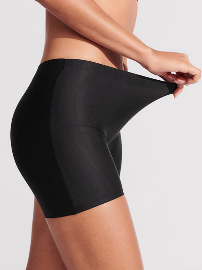 Kit com 3 Calcinhas Shorts Sem Costura Segunda Pele (1 Preto, 1 Bege e 1 Rose) - R$71,90 Cada