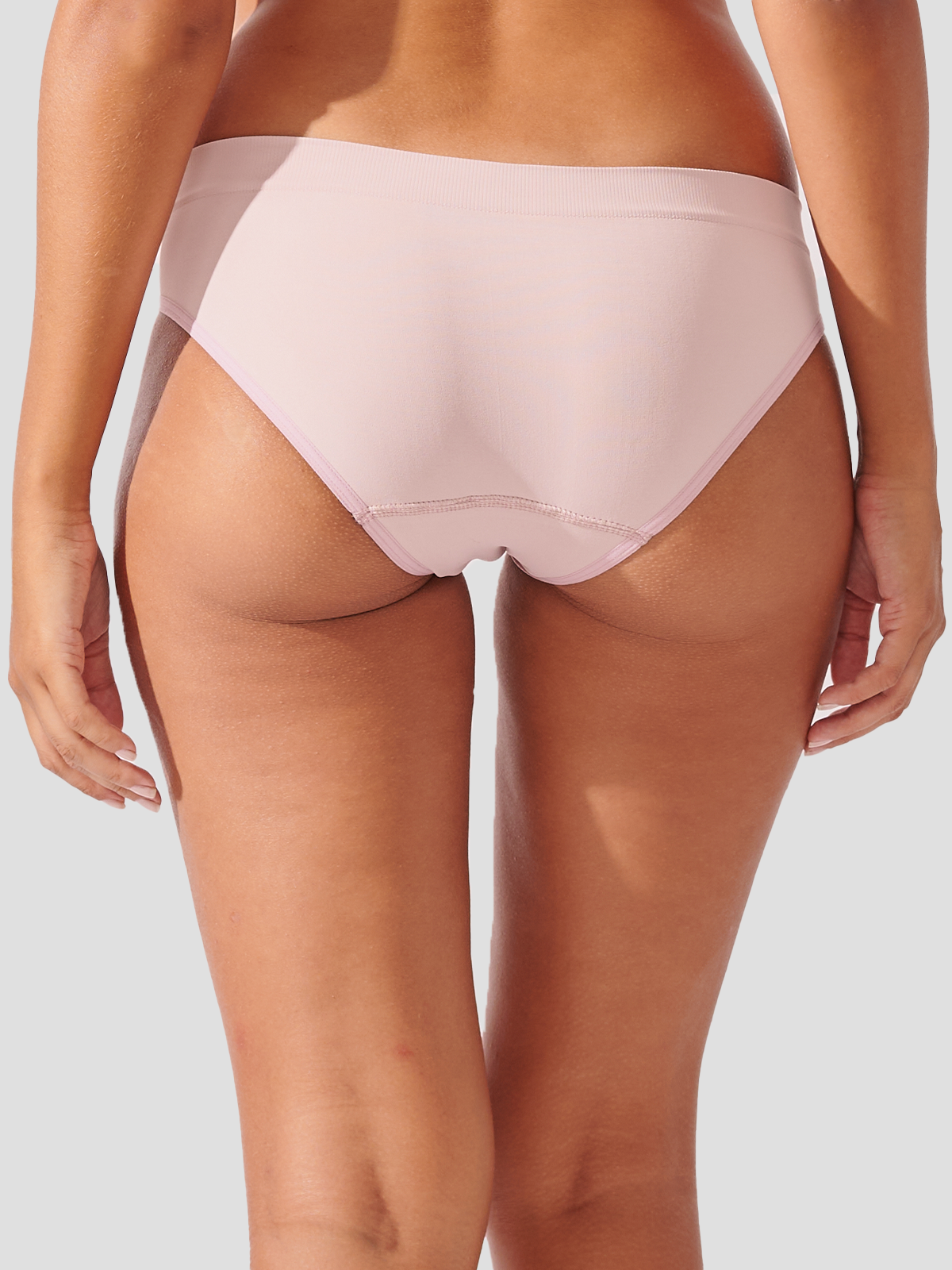 Calcinha Caleçon Sem Costura Premium Rose
