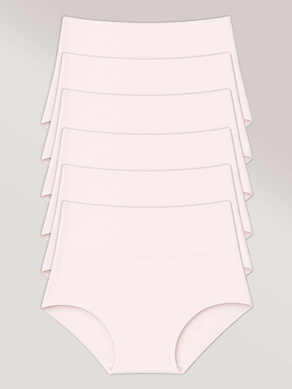 Kit com 6 Calcinhas Caleçon Redutora Sem Costura Segunda Pele Rose - R$47,98 cada