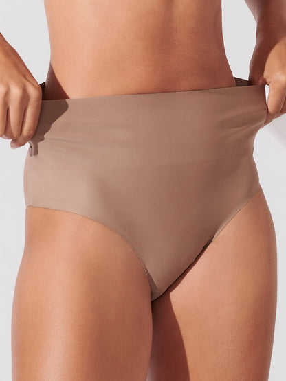 Kit com 10 Calcinha Caleçon Redutora Sem Costura Segunda Pele (4 Preto, 2 Bege, 2 Rose e 2 Marrom Cacau) - R$55,90 cada
