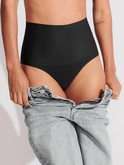 Calcinha Caleçon Modeladora Sem Costura Segunda Preto
