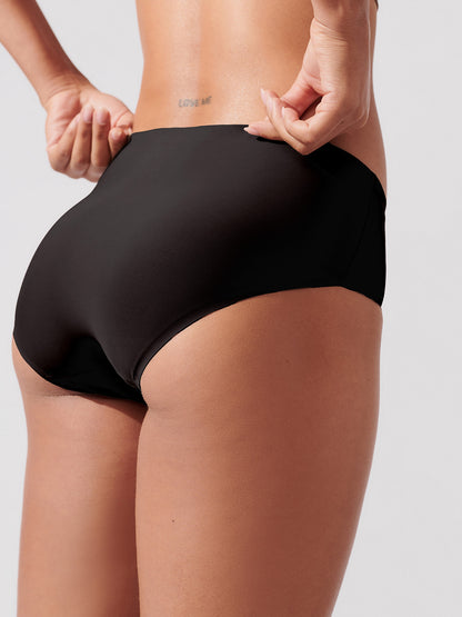 Calcinha Caleçon Sem Costura Segunda Pele Preto