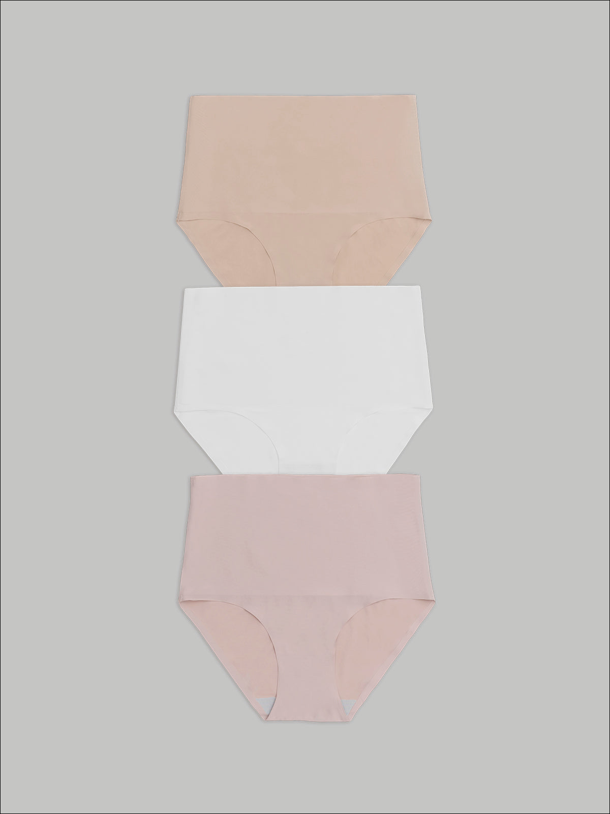 Kit com 3 Calcinhas Caleçon Modeladora Sem Costura Segunda Pele (1 Branco, 1 Bege e 1 Rose) - R$116,90 cada