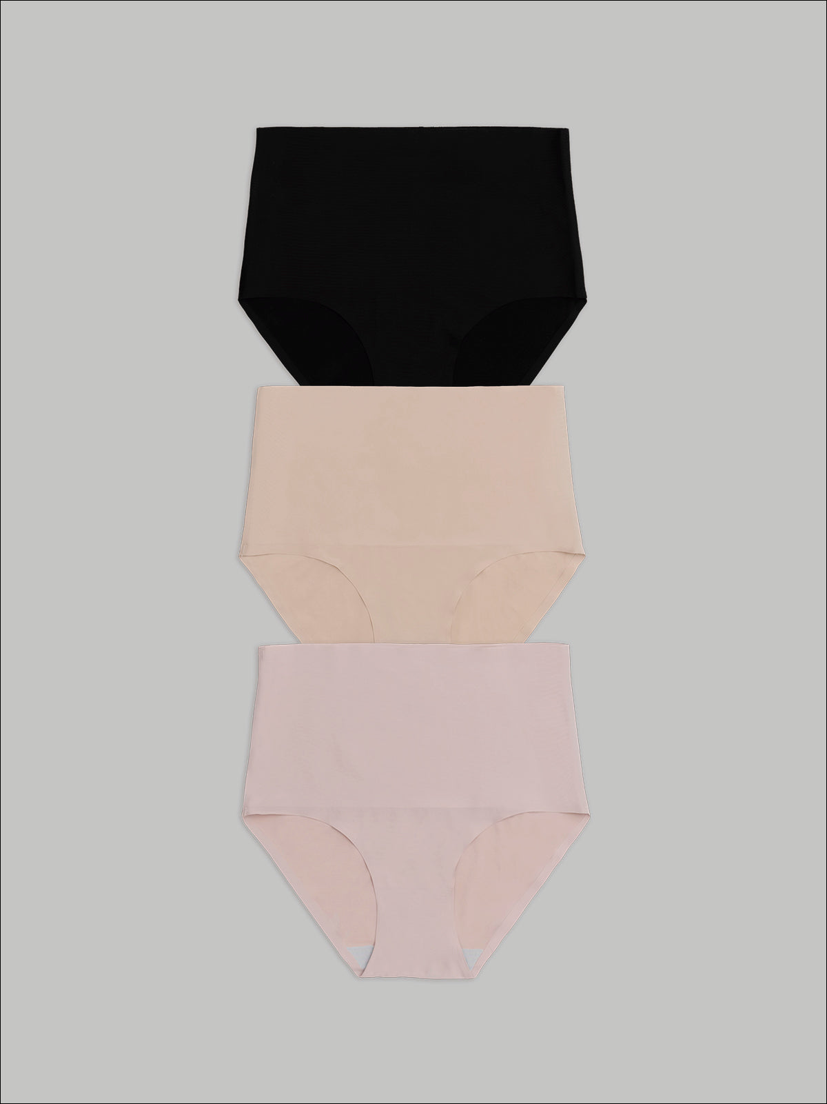 Kit com 3 Calcinhas Caleçon Modeladora Sem Costura Segunda Pele (1 Preto, 1 Bege e 1 Rose) - R$116,90 cada