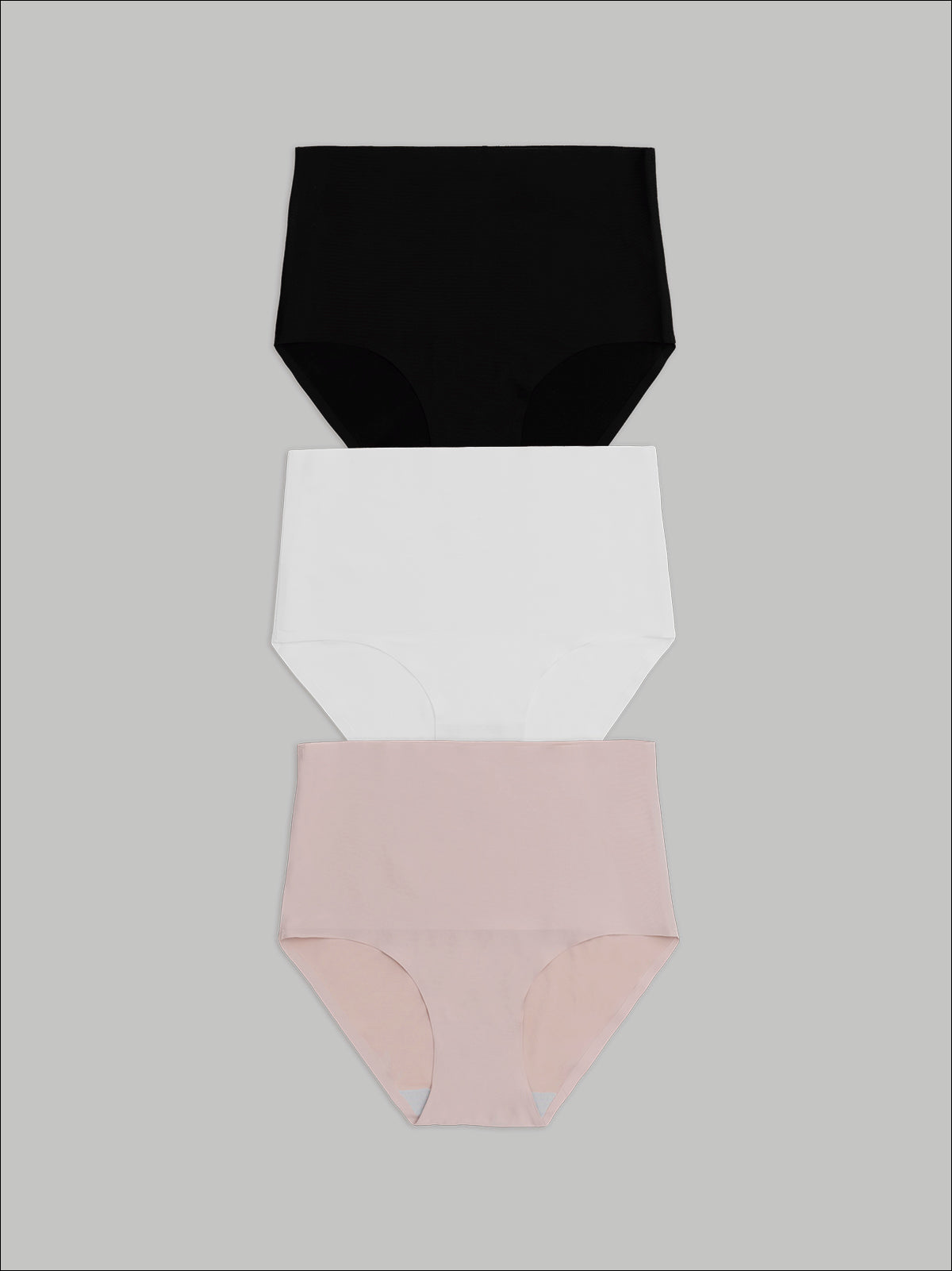 Kit com 3 Calcinha Caleçon Modeladora Sem Costura Segunda Pele (1 Preto, 1 Branco e 1 Rose) - R$116,90 cada