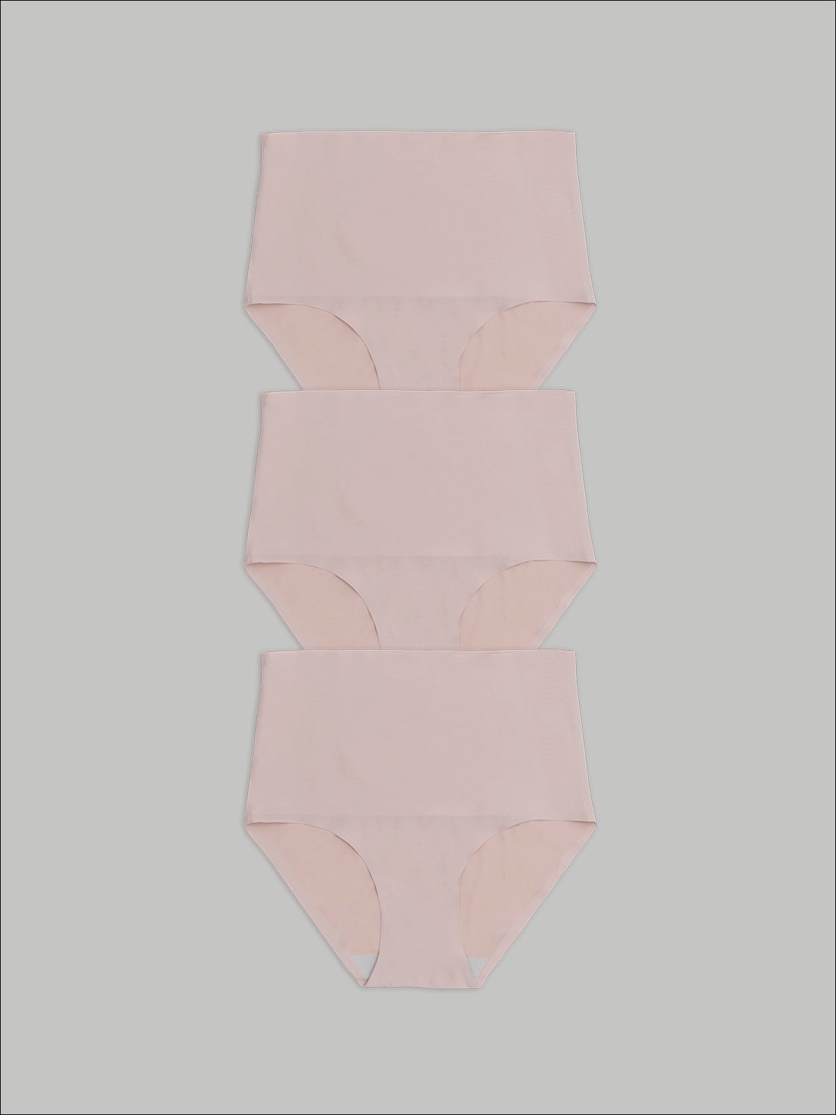 Kit com 3 Calcinha Caleçon Modeladora Sem Costura Segunda Pele Rose - R$116,90 cada