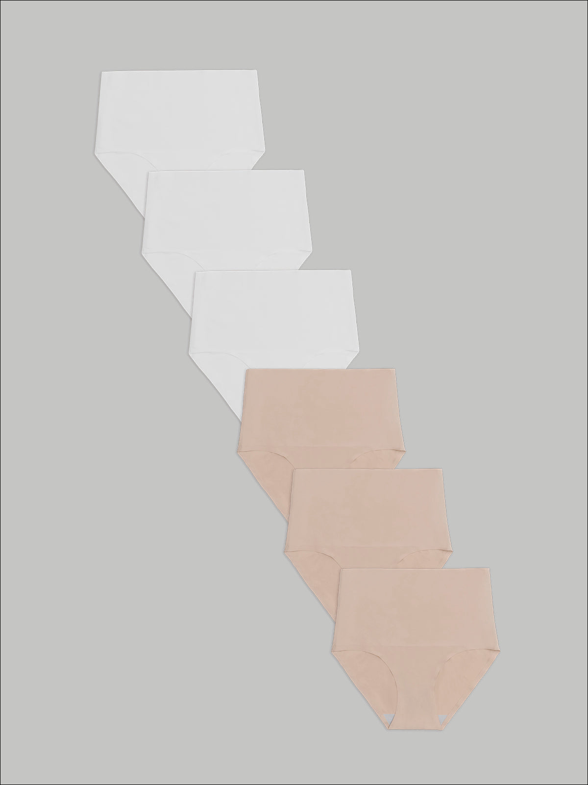 Kit com 6 Calcinhas Caleçon Modeladora Sem Costura Segunda Pele (3 Branco e 3 Bege) - R$103,90 cada