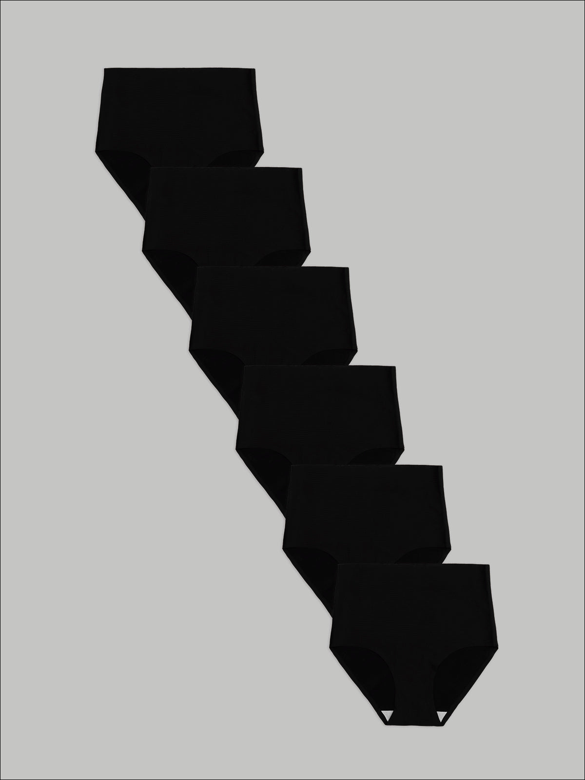 Kit com 6 Calcinhas Caleçon Modeladora Sem Costura Segunda Pele Preto - R$103,90 cada