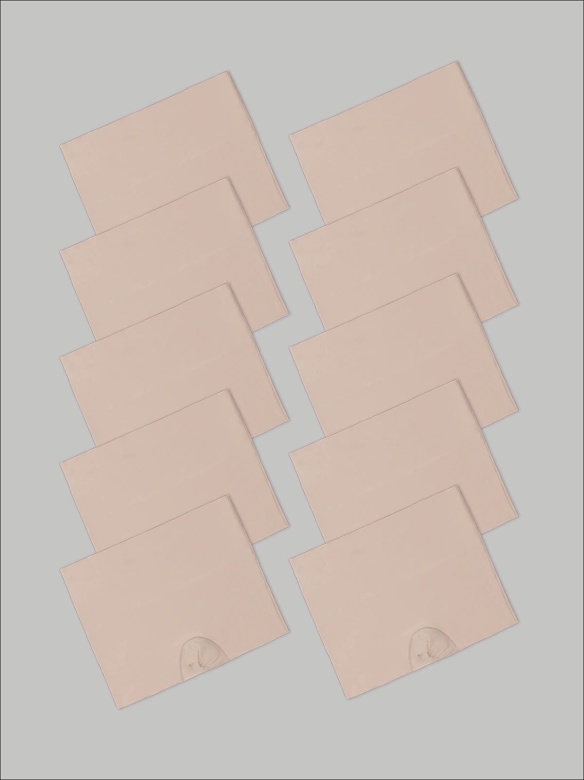 Kit com 10 Calcinhas Boxer Redutora Sem Costura Segunda Pele Bege - R$62,90 Cada