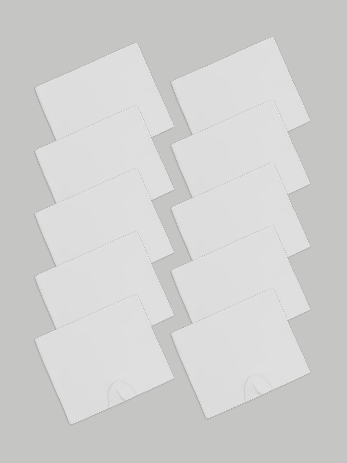 Kit com 10 Calcinhas Boxer Redutora Sem Costura Segunda Pele Branco - R$62,90 Cada