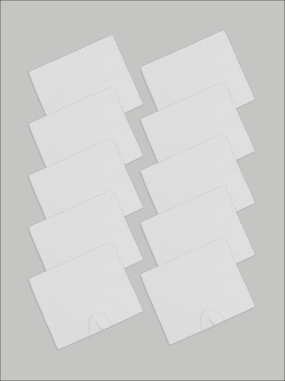 Kit com 10 Calcinhas Boxer Redutora Sem Costura Segunda Pele Branco - R$62,90 Cada