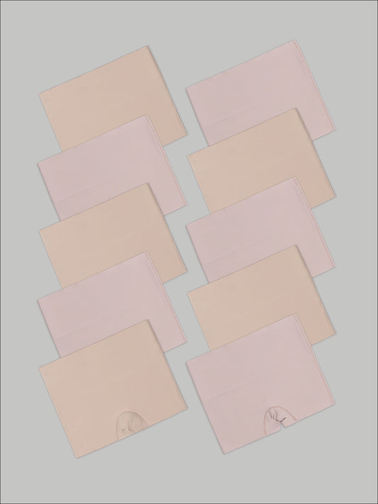 Kit com 10 Calcinhas Boxer Redutora Sem Costura Segunda Pele (5 Bege e 5 Rose) - R$62,90 Cada