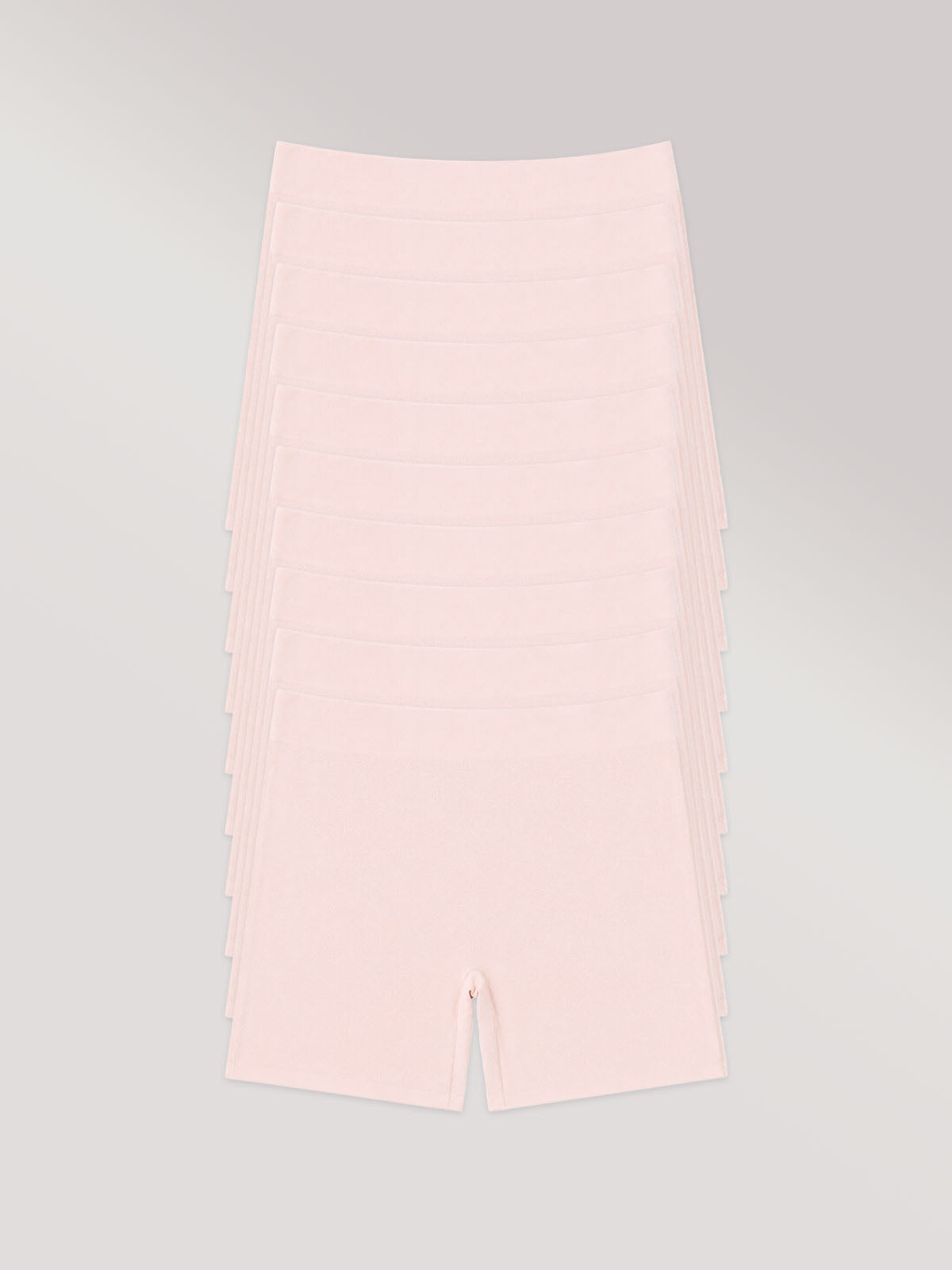 Kit com 10 Calcinhas Shorts Algodão Premium Sem Costura Rose