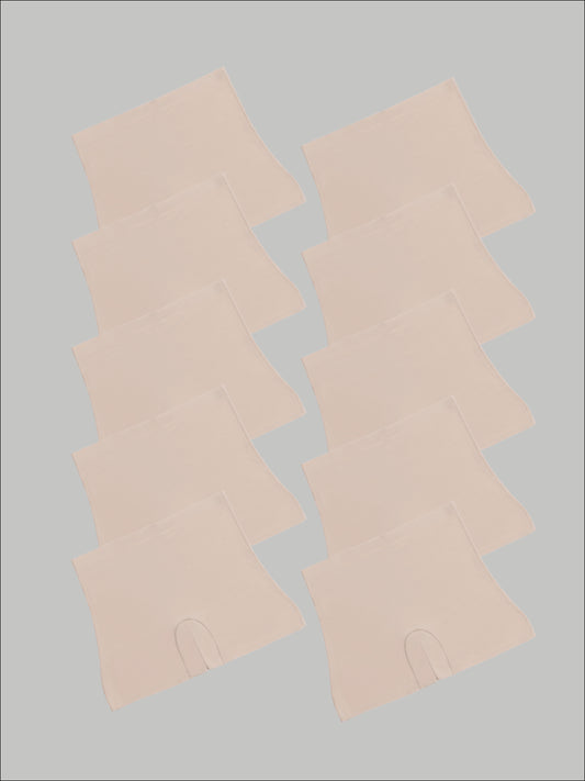 Kit com 10 Calcinhas Shorts Sem Costura Segunda Pele Bege - R$59,90 Cada