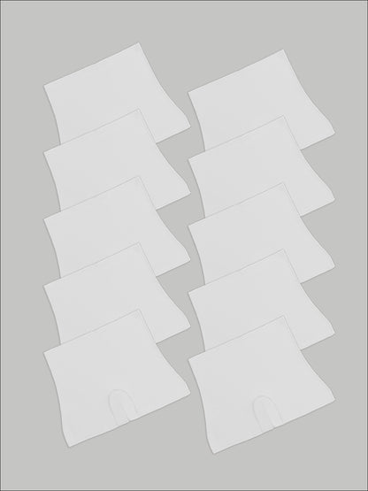 Kit com 10 Calcinhas Shorts Sem Costura Segunda Pele Branco - R$59,90 Cada