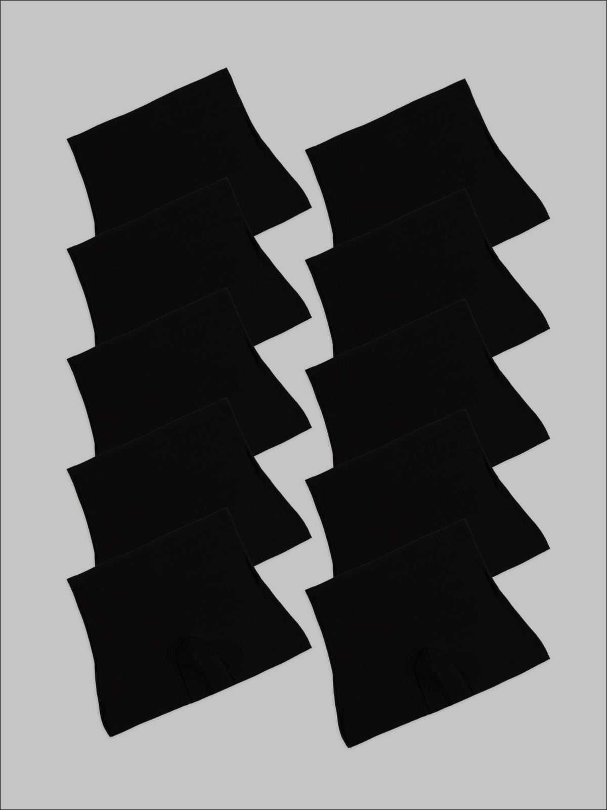 Kit com 10 Calcinhas Shorts Sem Costura Segunda Pele Preto - R$59,90 Cada