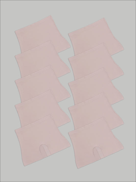 Kit com 10 Calcinhas Shorts Sem Costura Segunda Pele Rose - R$59,90 Cada