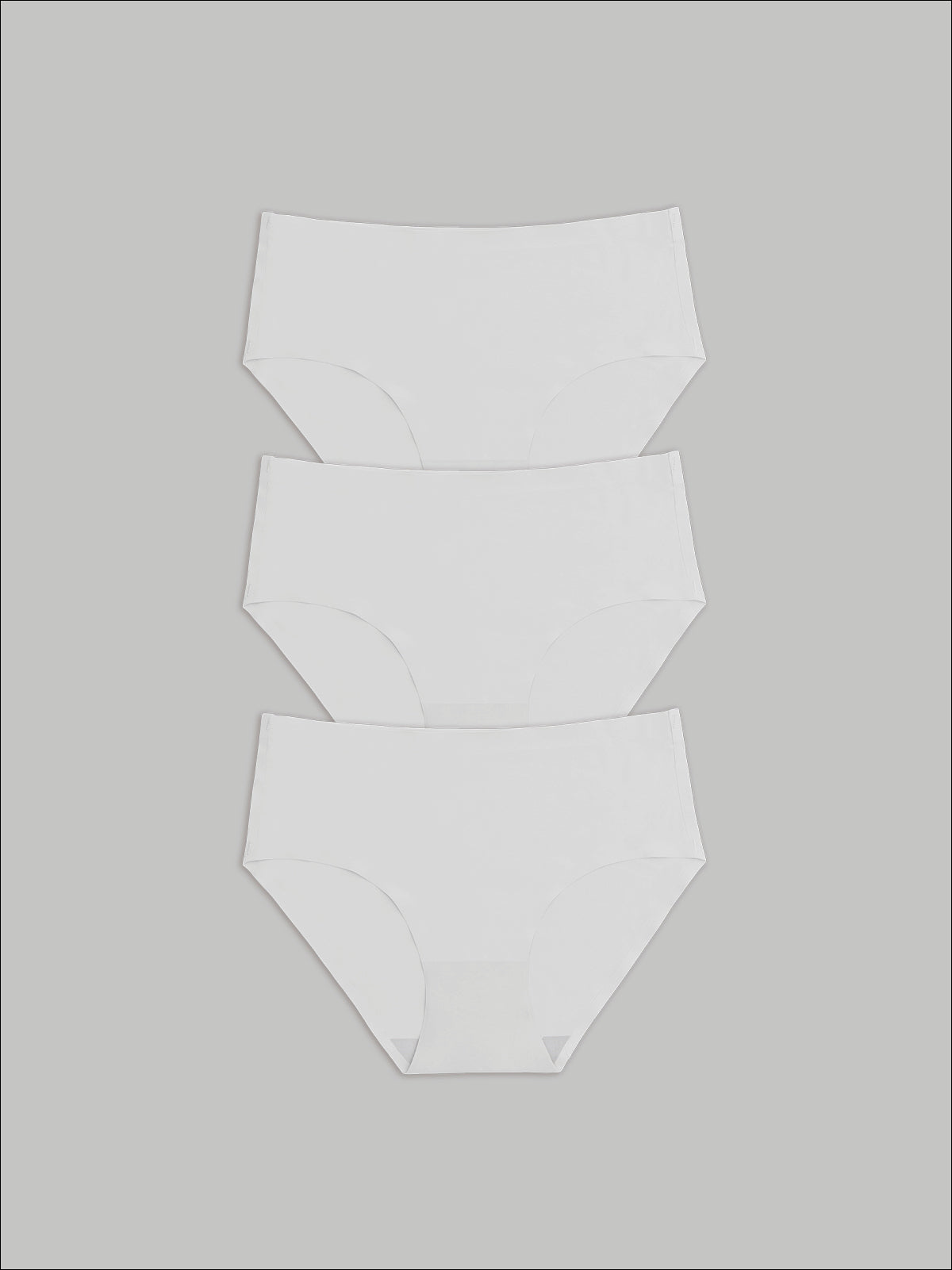 Kit com 3 Calcinhas Caleçon Redutora Sem Costura Segunda Pele Branco - R$71,90 cada